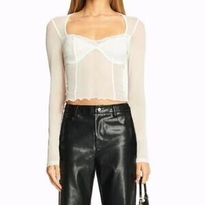 I.AM.GIA Gianna Top In White
